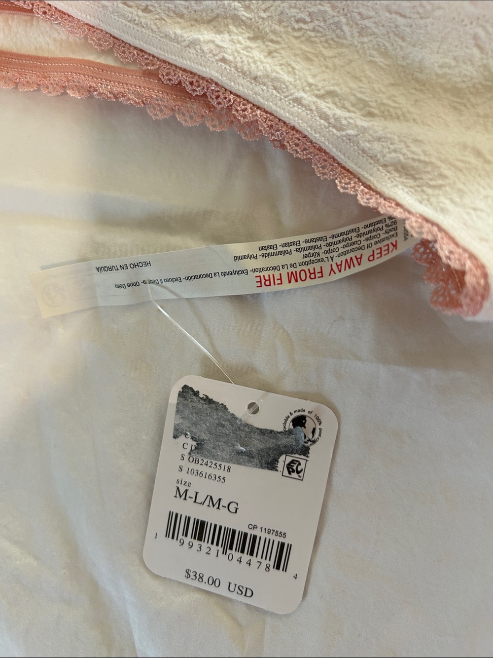 Free People Intimacy Sweet Point Seamless Cardi Tank, White Alyssum, M/L, NWT - Picture 8 of 10